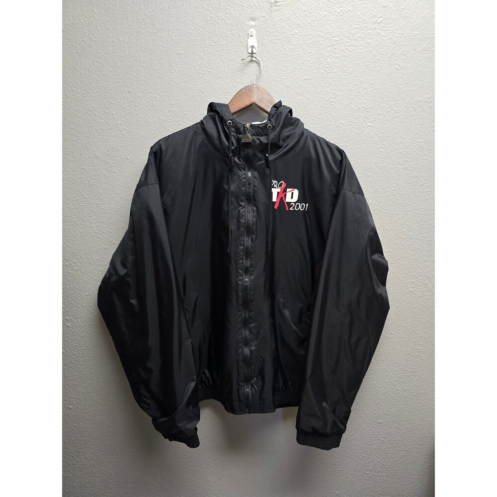 Taekwondo Jacket Augusta Sportswear Pro TKD 2001 A Kicking Odyssey Coat L Black